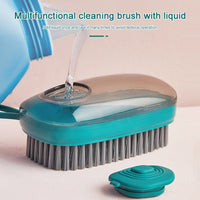 Cleaning Brush With Liquid