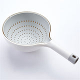Double-layer Rotatable Drain Basket